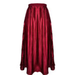 Luxe Burgundy Skirt