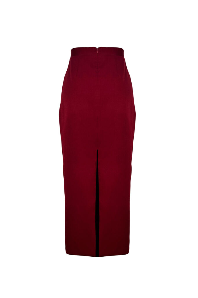 Ruby Red Skirt