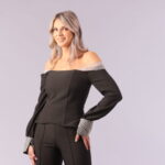 Black Noelle Top