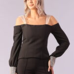 Black Noelle Top