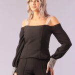 Black Noelle Top