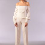 White Noelle Pants