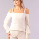 White Noelle Top