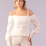 White Noelle Top