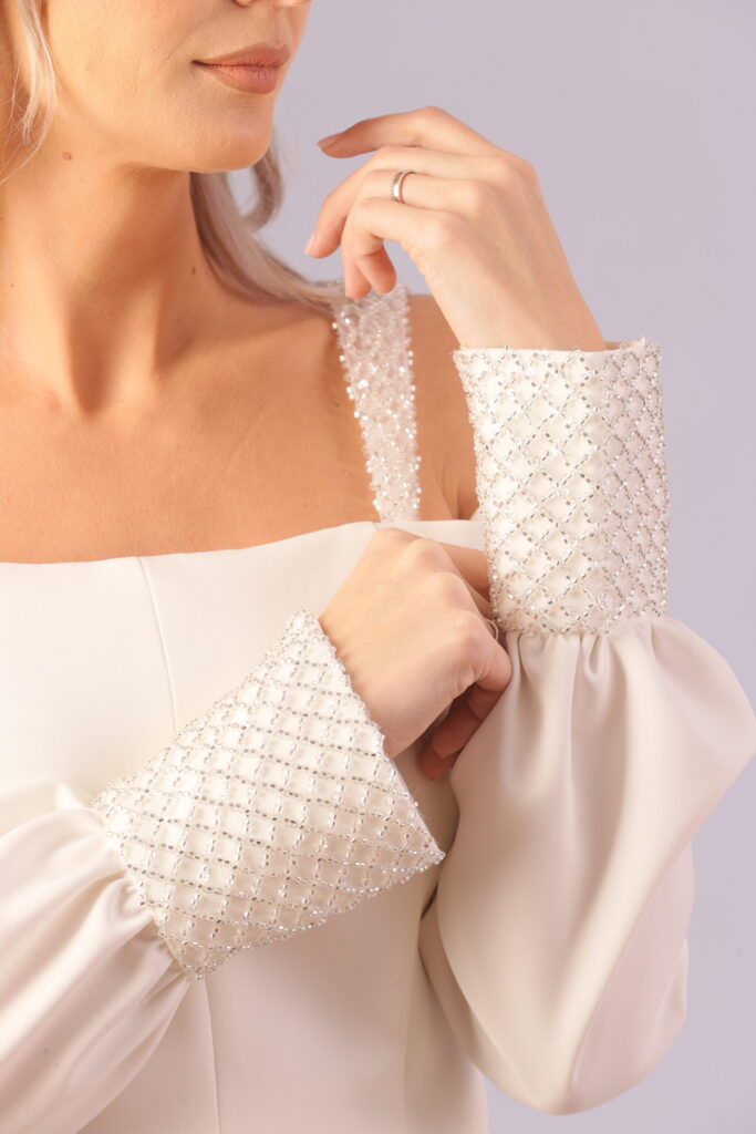 White Noelle Top