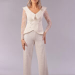 White Amos Pants