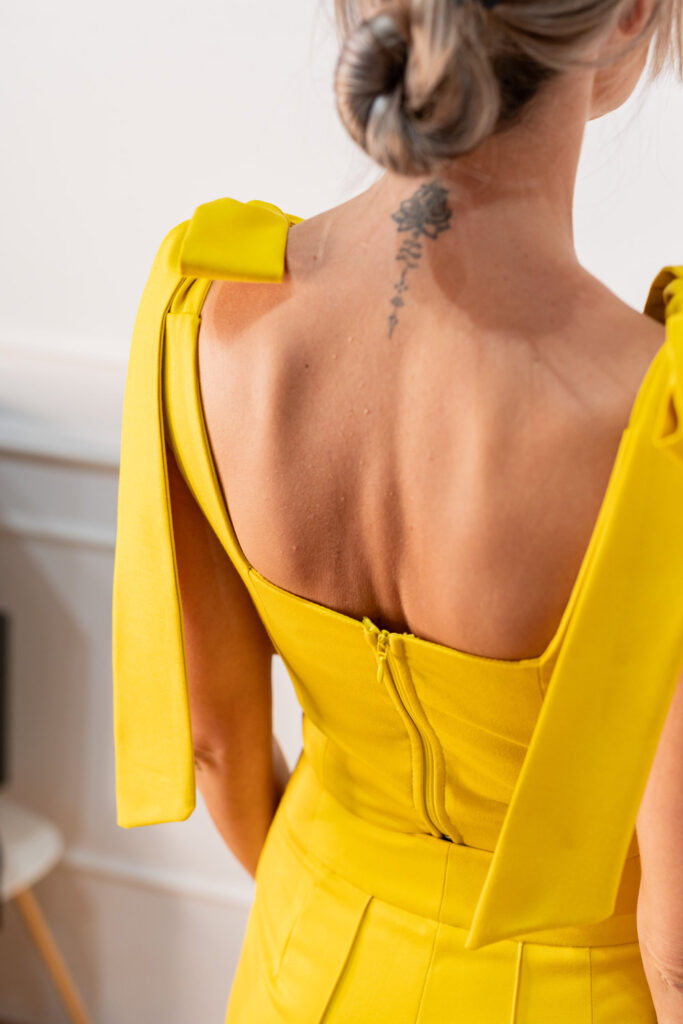 Celine Yellow Top