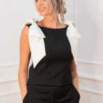 Chérie Black and White Top
