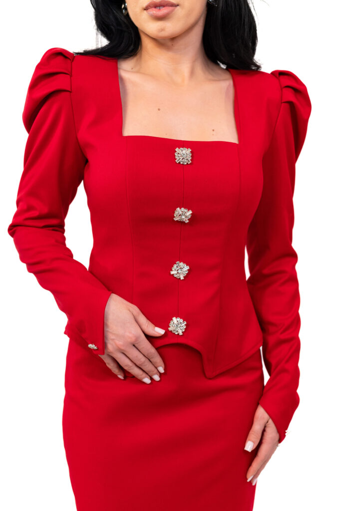 Eloise Red Top