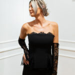 Lacey Black Corset