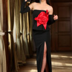 Noir Rose Dress