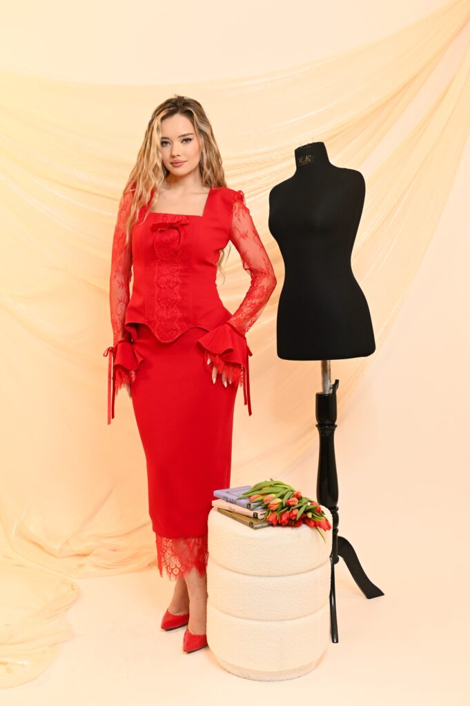Ophelia Red Dress