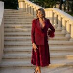 Luxe Burgundy Skirt