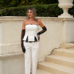 Lacey White Corset