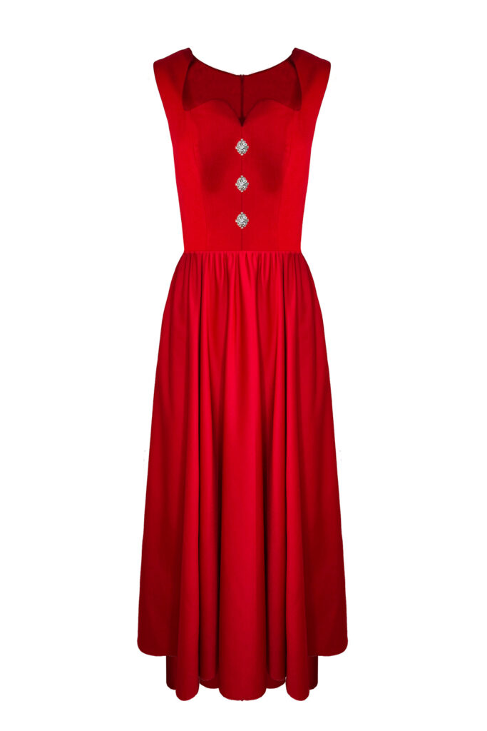 Eloise Red Dress