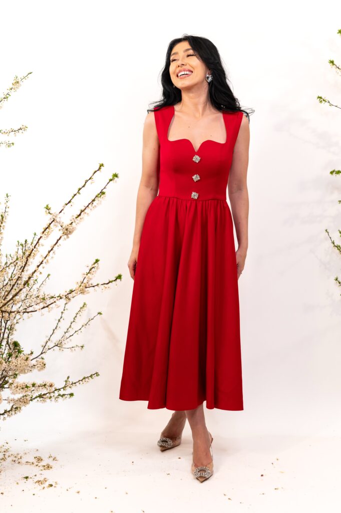 Eloise Red Dress