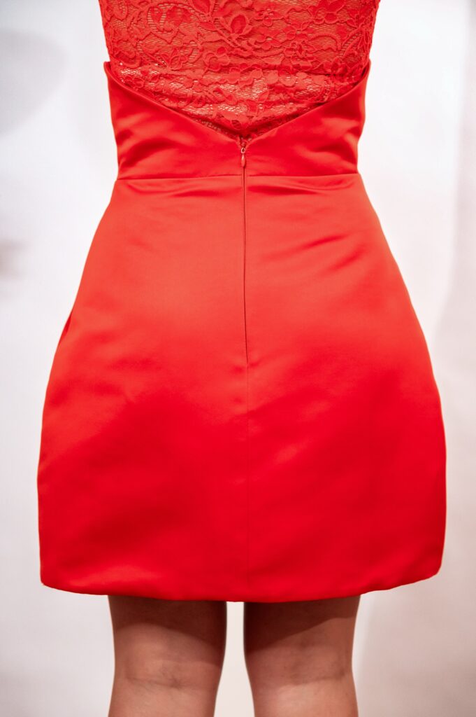 Fustă  Mini Luxe Red