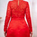 Fustă  Mini Luxe Red
