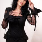 Ophelia Black Dress