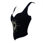 Crystal Black Corset